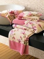 Набор полотенец из шенилла. Дизайн «Magnolia»