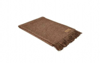 Шерстяной плед Eskimo Apus коричневый 130 × 200 Eskimo, Швейцария Артикул: 4428000/230 - вид 2 миниатюра